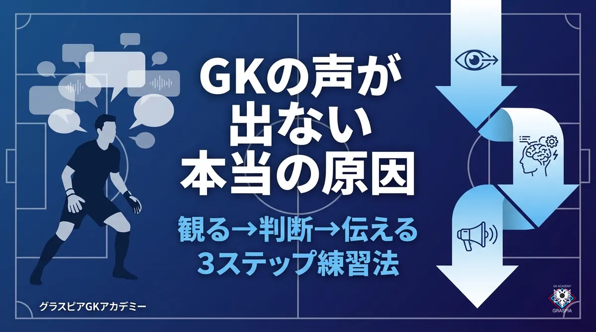 GKコーチングで声が出ない原因と3ステップ練習法