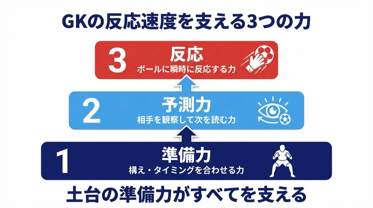 GK反応速度 3つの力ピラミッド