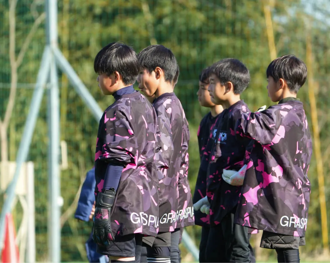 グラスピアGKアカデミー選抜制キーパースクールでのトレーニング風景
