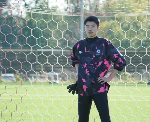 チームでリーダーシップを発揮するGK選手